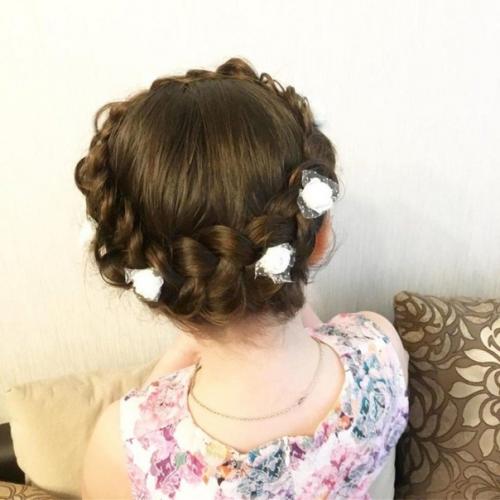 Коса вокруг головы. 02