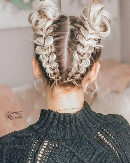 Какой должна быть детская прическа на каждый день? 04