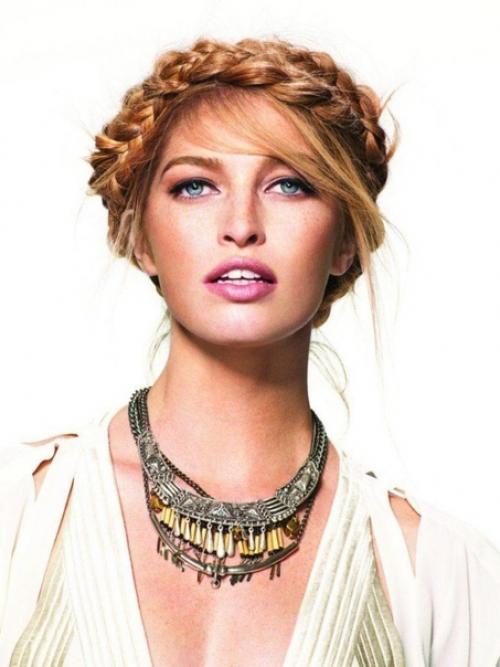 Коса вокруг головы. 04