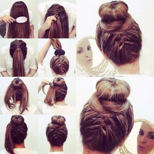 Самые красивые идеи причесок на каждый день. 03