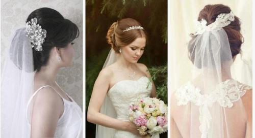 Прически с фатой. 02