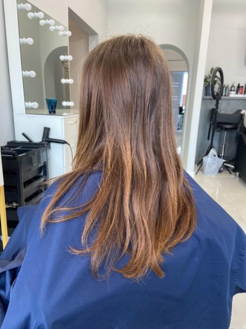 Обновили стрижку и окрашивание. 03