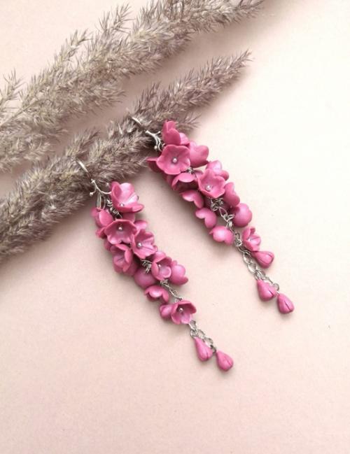 Серьги - грозди.  Они уже какой год не выходят из моды. 01 Серьги - грозди.  Они уже какой год не выходят из моды. 01