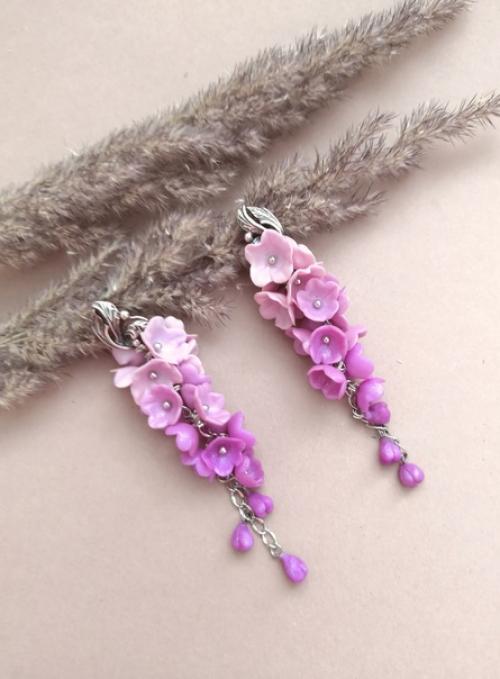 Серьги - грозди.  Они уже какой год не выходят из моды. 04 Серьги - грозди.  Они уже какой год не выходят из моды. 04