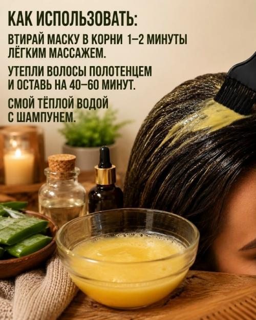 Эта маска настоящая Находка для тех, кто мечтает о длинных и густых волосах. 02