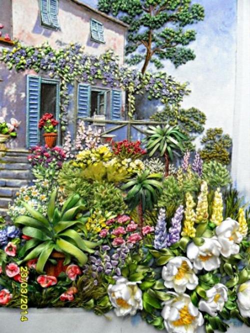 Вышивка атласными лентами. 01 Вышивка атласными лентами. 01