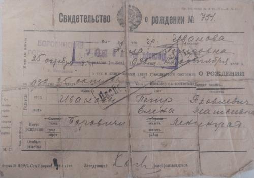 Моя бабушка Котова (в девичестве Иванова) Алла Петровна. 08