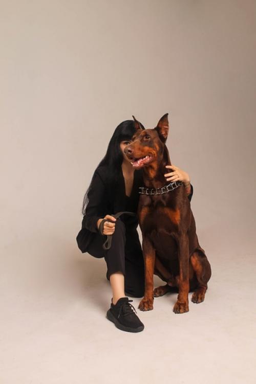 11 июля. Фото - проект с доберманом. 03