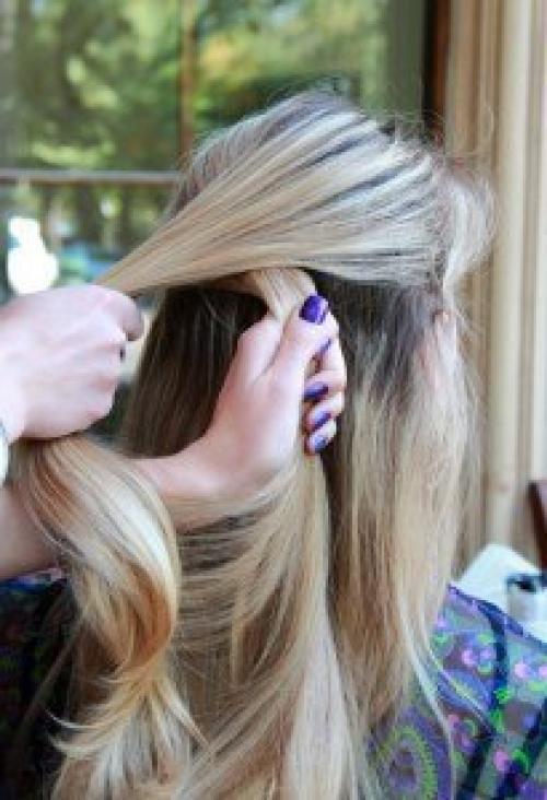 Коса веревка. Прически@Girls_906090. 01