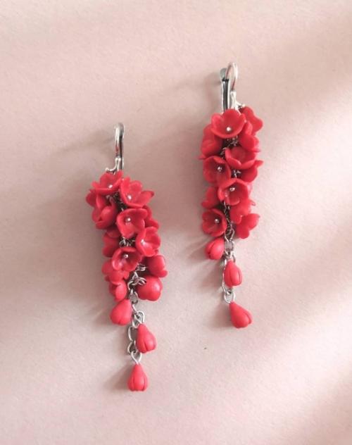 Серьги - грозди.  Они уже какой год не выходят из моды. 03 Серьги - грозди.  Они уже какой год не выходят из моды. 03