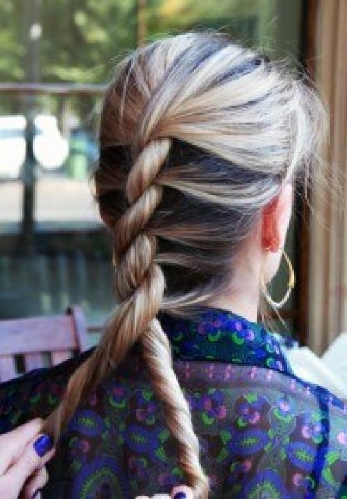 Коса веревка. Прически@Girls_906090. 07