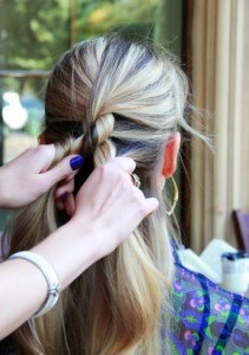 Коса веревка. Прически@Girls_906090. 04