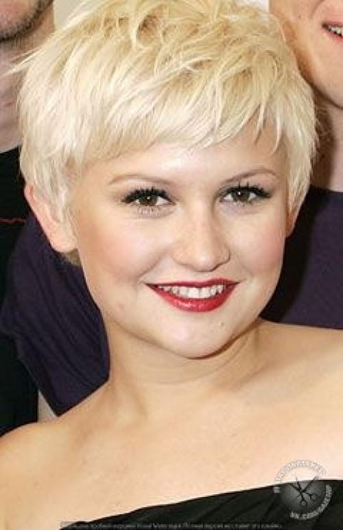 Идеи стрижек для круглого лица! 01