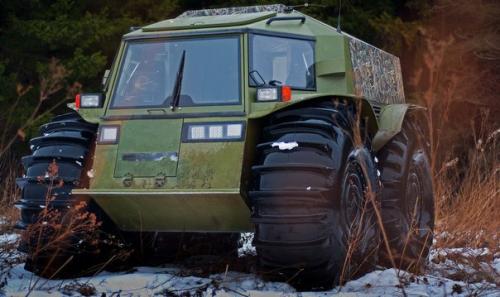 По реке аки посуху: тест-драйв вездехода Шерп? 03 По реке аки посуху: тест-драйв вездехода Шерп? 03