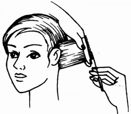 Выполнение стрижки для волос равной длины. 01 Выполнение стрижки для волос равной длины. 01