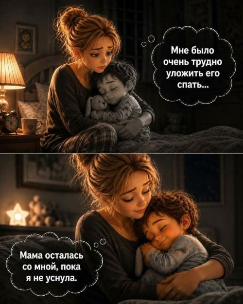 Иногда маме кажется, что она сделала недостаточно. 02