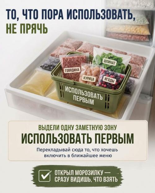 Морозилка забита, а найти в ней ничего невозможно? 06