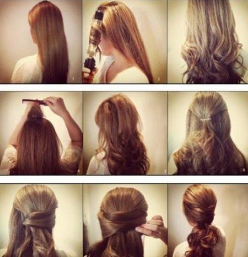 Прически на каждый день. 01