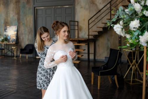 Красотка невеста с прической и макияжем от меня. 04