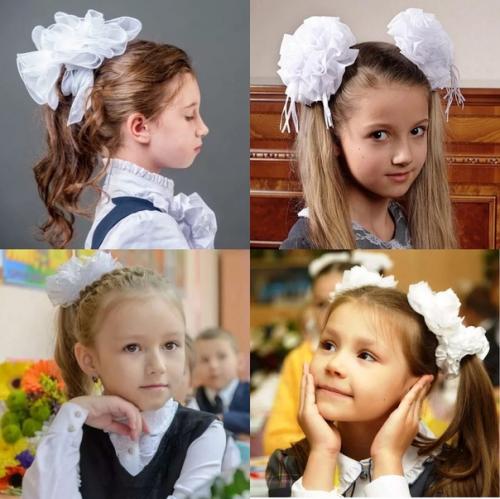 Прическа на 1 сентября. 04 Прическа на 1 сентября. 04