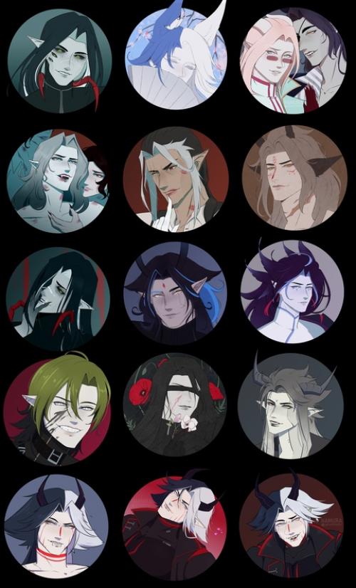 В тгк участвовала в челлендже портретов, сначала было весело, а потом как-то иссякла на идеи ваще. 01