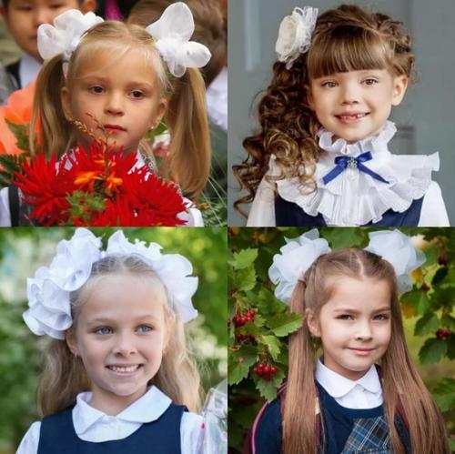 Прическа на 1 сентября. 02 Прическа на 1 сентября. 02