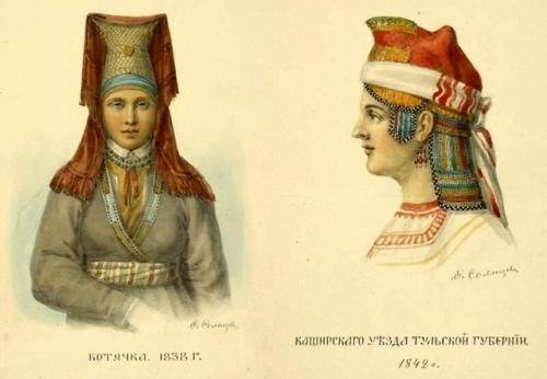 Кика - забытый головной убор русских женщин. 01 Кика - забытый головной убор русских женщин. 01