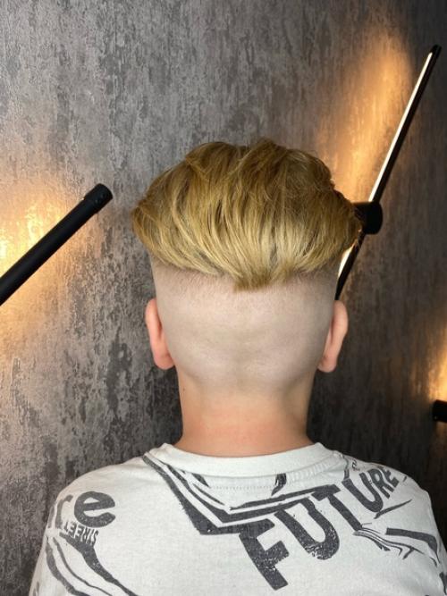 Модная стрижка Шторы для крутого юного гостя от барбера Алишера. 02