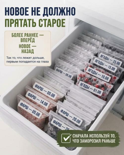 Морозилка забита, а найти в ней ничего невозможно? 05