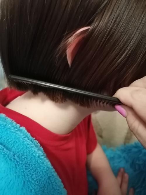 Хочу сообщить.  Я решила сходить подстричься и покрасить волосы, креативную причёску сделать. 07