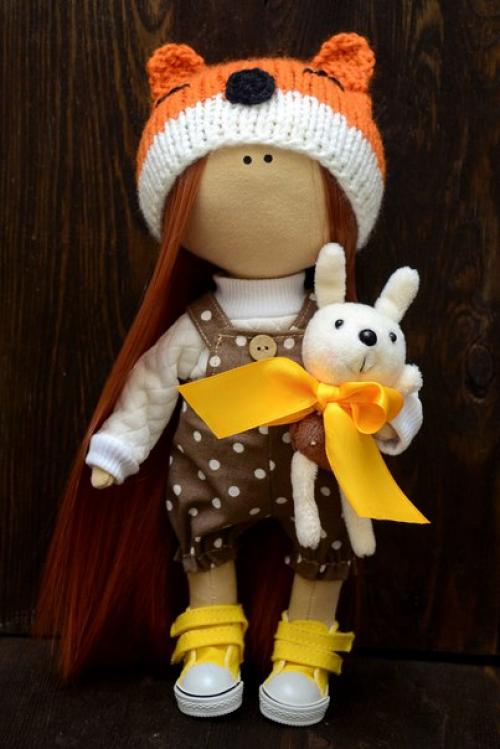 Дорогие девочки!  Вот таких замечательных куколок мы научились шить на закрытом пошиве куколка - малышка. 04