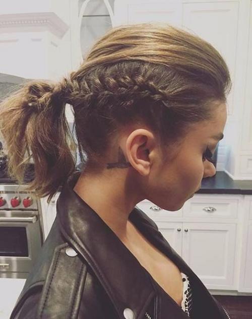 Шикарные прически для коротких волос? 07