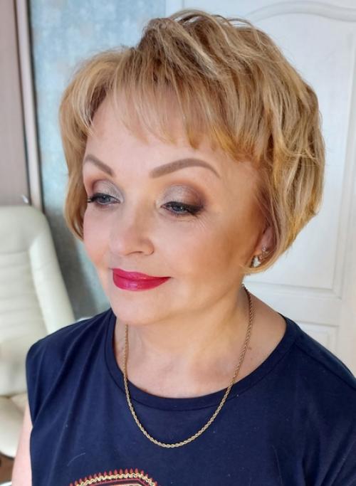 Преображение для Светланы на свадьбу к сыну. 01