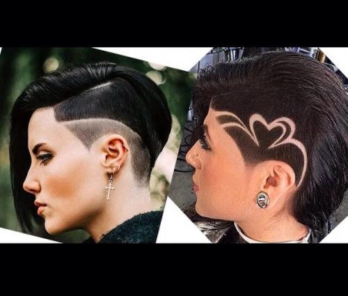 Стрижка Undercut изобретена мужчинами приблизительно столетие назад, но чуть позже приглянулась и женщинам. 04