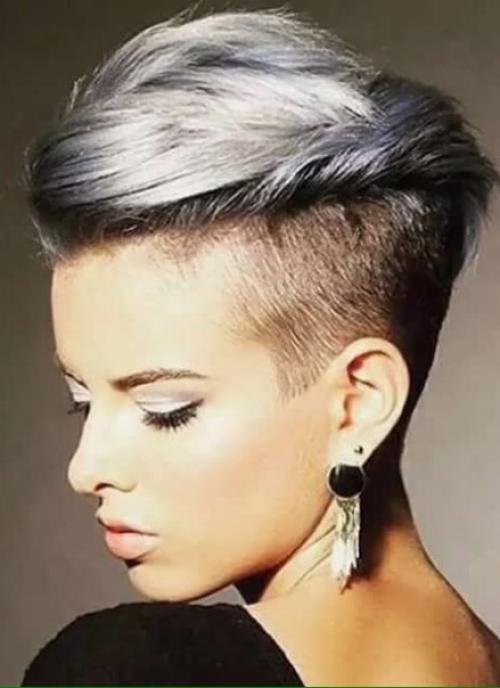 Стрижка Undercut изобретена мужчинами приблизительно столетие назад, но чуть позже приглянулась и женщинам. 02