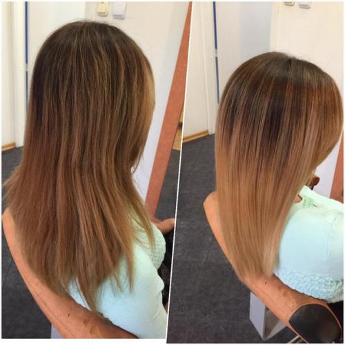 Мы предлагаем вам хит сезона 2016 - профессиональное окрашивание волос Brond (Brown Blond), или брондирование волос. 04