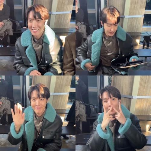 Theqoo j - Hope из BTS получил приглашение в Hermes. 04