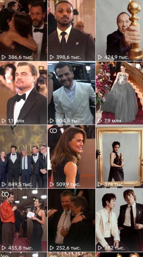 Настя федько на Золотом Глобусе обошла по просмотрам голивудских звезд в Tiktok. 01