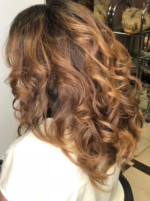 Сегодня прошёл первый урок у девочек на курсе,, коммерческие прически,, . 05