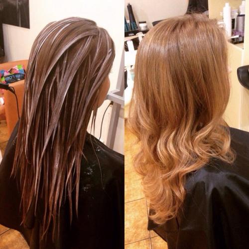 Мы предлагаем вам хит сезона 2016 - профессиональное окрашивание волос Brond (Brown Blond), или брондирование волос. 02