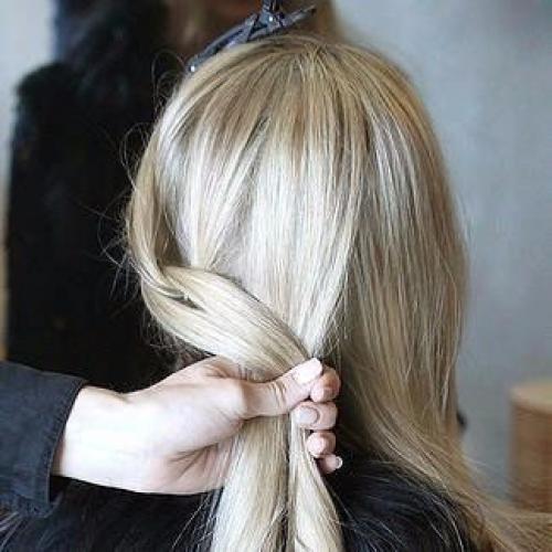 Легкая прическа на каждый день и вечер? 04