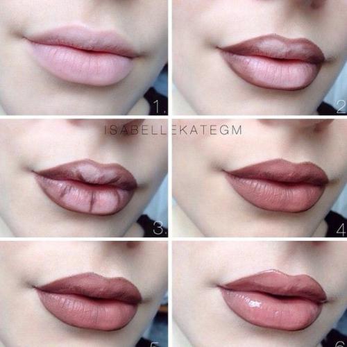 Макияж губ?  Сохраняйте себе фото - уроки и практикуйтесь? 07