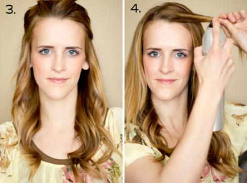 Объемные волны в стиле Виктория сикрет.