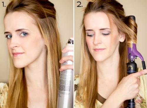 Объемные волны в стиле Виктория сикрет.