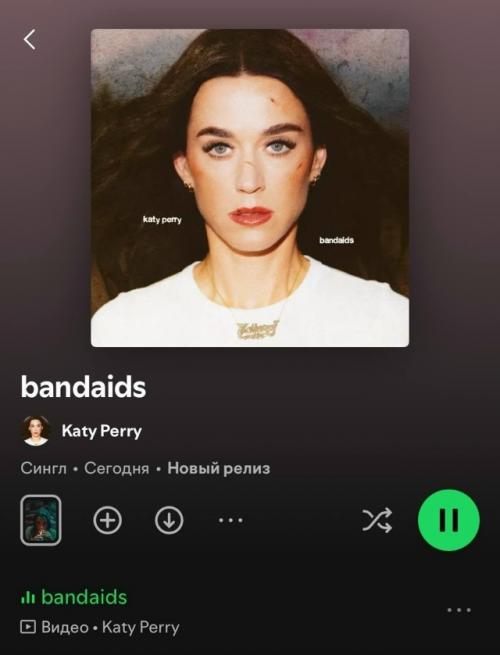 Кэти Перри выпустила расставательную песню, видимо, посвященную Орландо Блуму.  