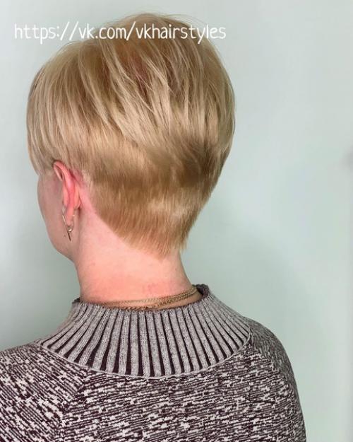 Pixie имеет много вариаций длины чёлки, висков и затылка, что каждый может найти для себя свою идеальную короткую стрижку. 04
