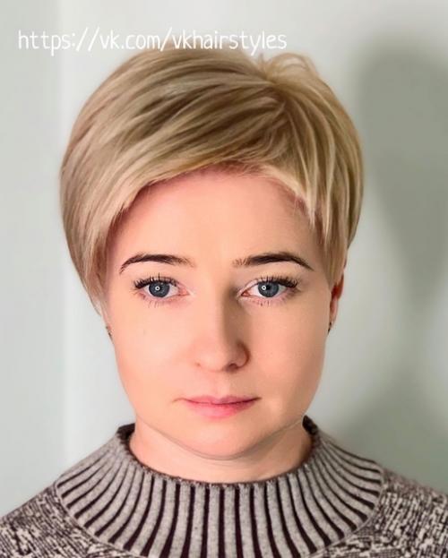 Pixie имеет много вариаций длины чёлки, висков и затылка, что каждый может найти для себя свою идеальную короткую стрижку. 05