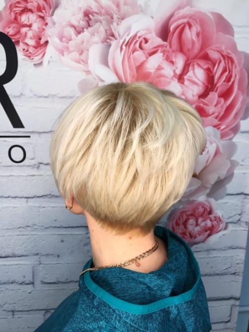 Стрижка в технике Пикси. 01