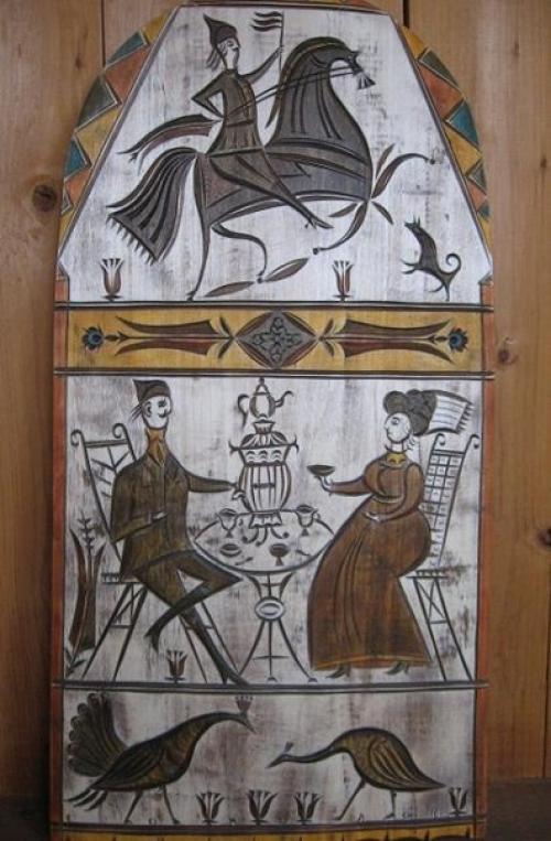 История городецкой росписи. 01 История городецкой росписи. 01