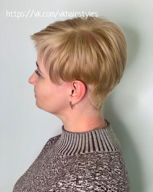 Pixie имеет много вариаций длины чёлки, висков и затылка, что каждый может найти для себя свою идеальную короткую стрижку. 02